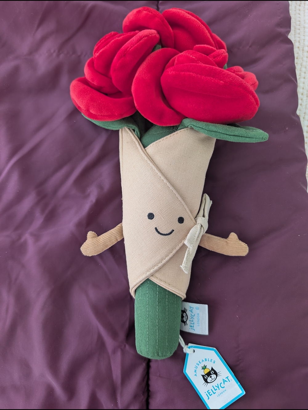 Amuseables Rose Bouquet Jellycat BNWT